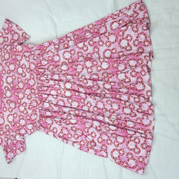 Enchanted Dress Shop, pink heart dress, women's 3XL, - Picture 3 of 11